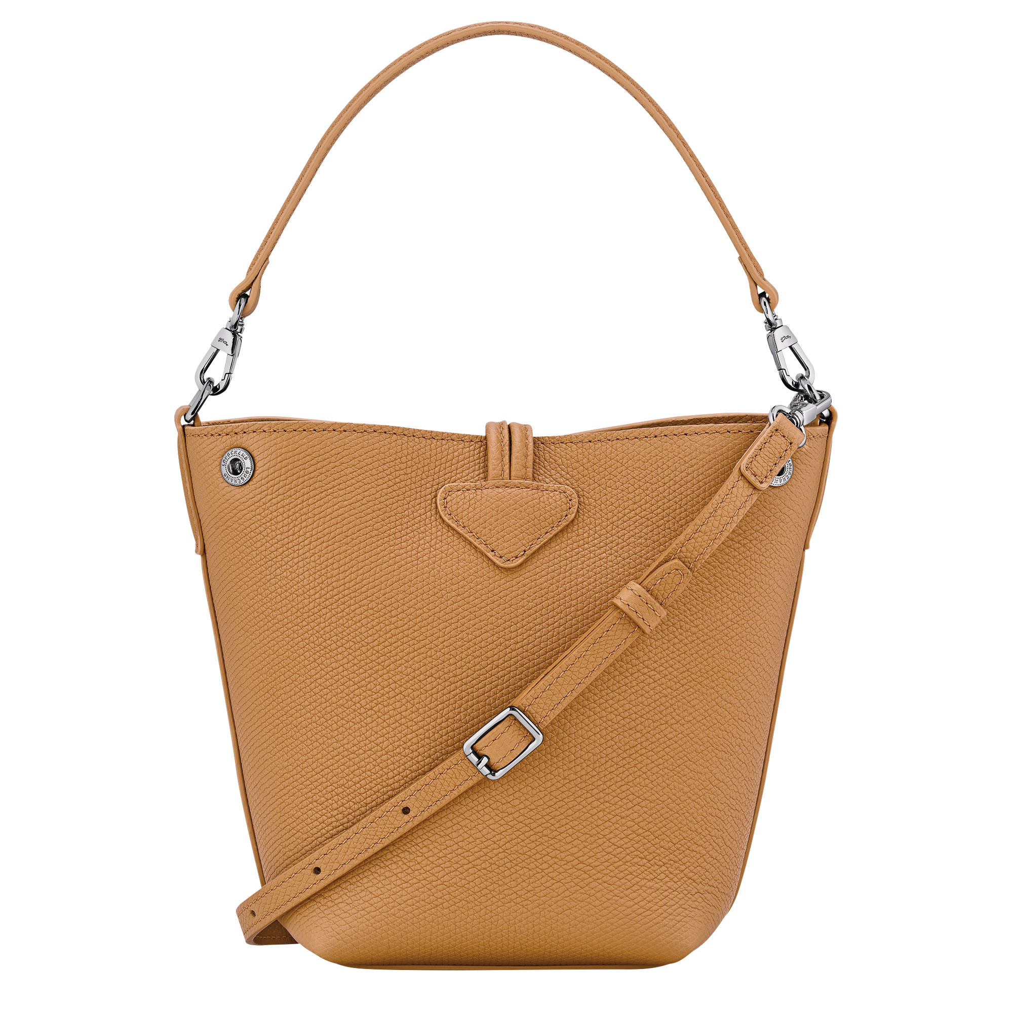 Bucket bag XS, Walnut - View 4 of
6 - zoom in Le Roseau Bucket bag XS, Walnut