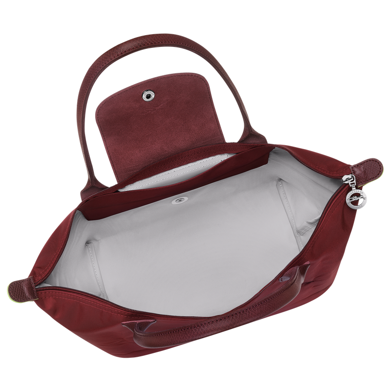 Le Pliage Green M Tote bag , Pomegranate - Recycled canvas  - View 5 of  7