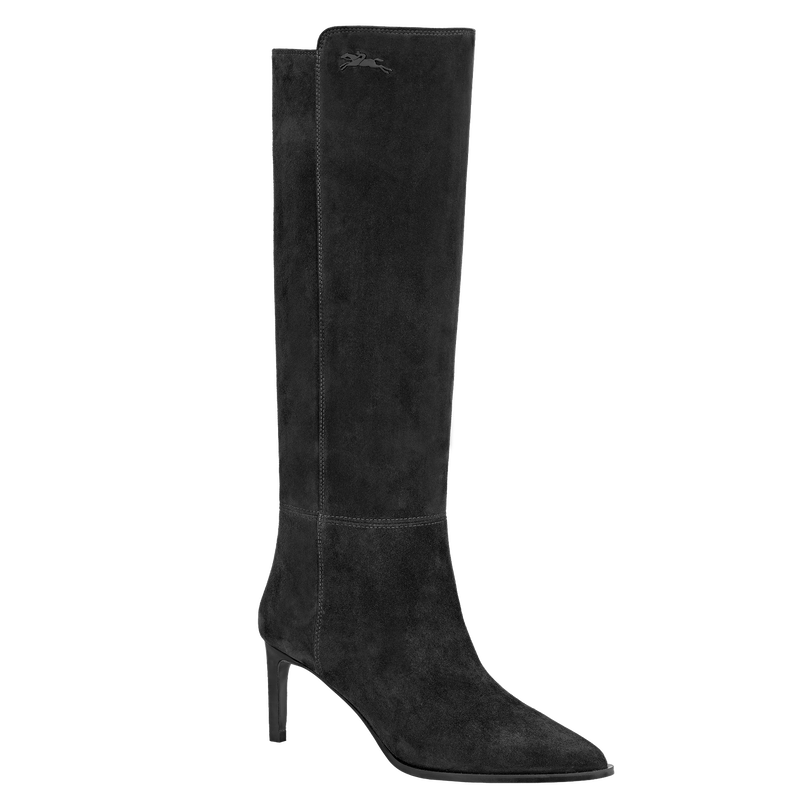 Elan Heel boots , Black - Leather  - View 2 of  3