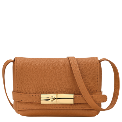 Le Smart S Crossbody bag , Caramel - Leather