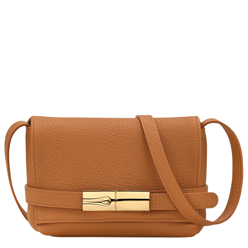 Le Smart S Crossbody bag , Caramel - Leather  - View 1 of  7