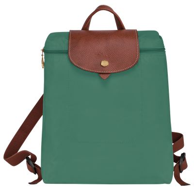 Le Pliage Original M Backpack , Sage - Recycled canvas