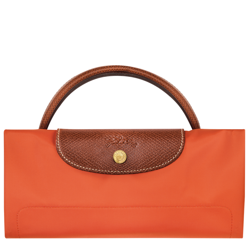 Le Pliage Original S Travel bag , Orange - Recycled canvas  - View 7 of  7