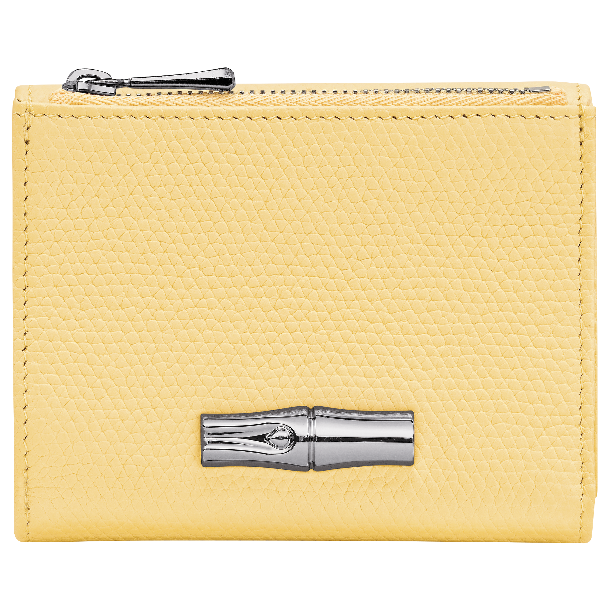 Compact wallet, Yellow Chick - View 1 of
3 - zoom in Le Roseau Compact wallet, Yellow Chick