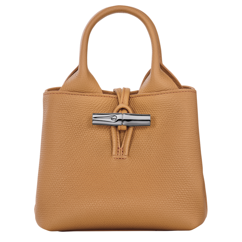 Le Roseau XS Handbag , Walnut - Leather  - View 1 of  7