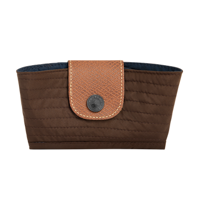 Reversible bucket hat , Mocha/Navy - Techno taffeta