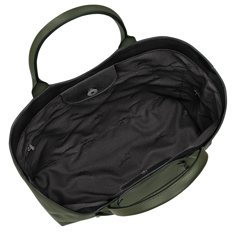 Longchamp 3D Shoulder bag , Khaki - Leather  - View 5 of  5