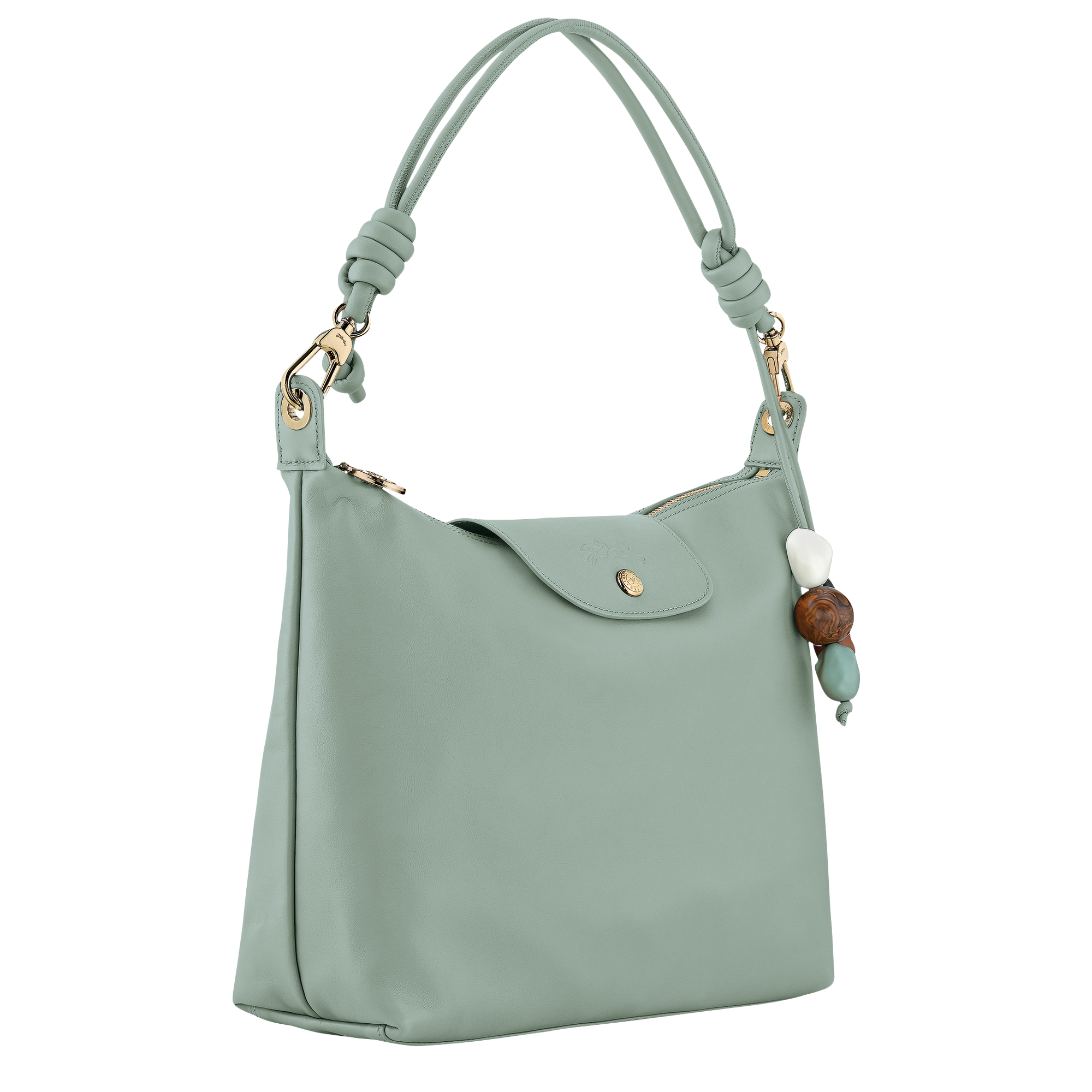 Hobo bag M, Celadon - View 3 of
6 - zoom in Le Pliage Xtra Hobo bag M, Celadon