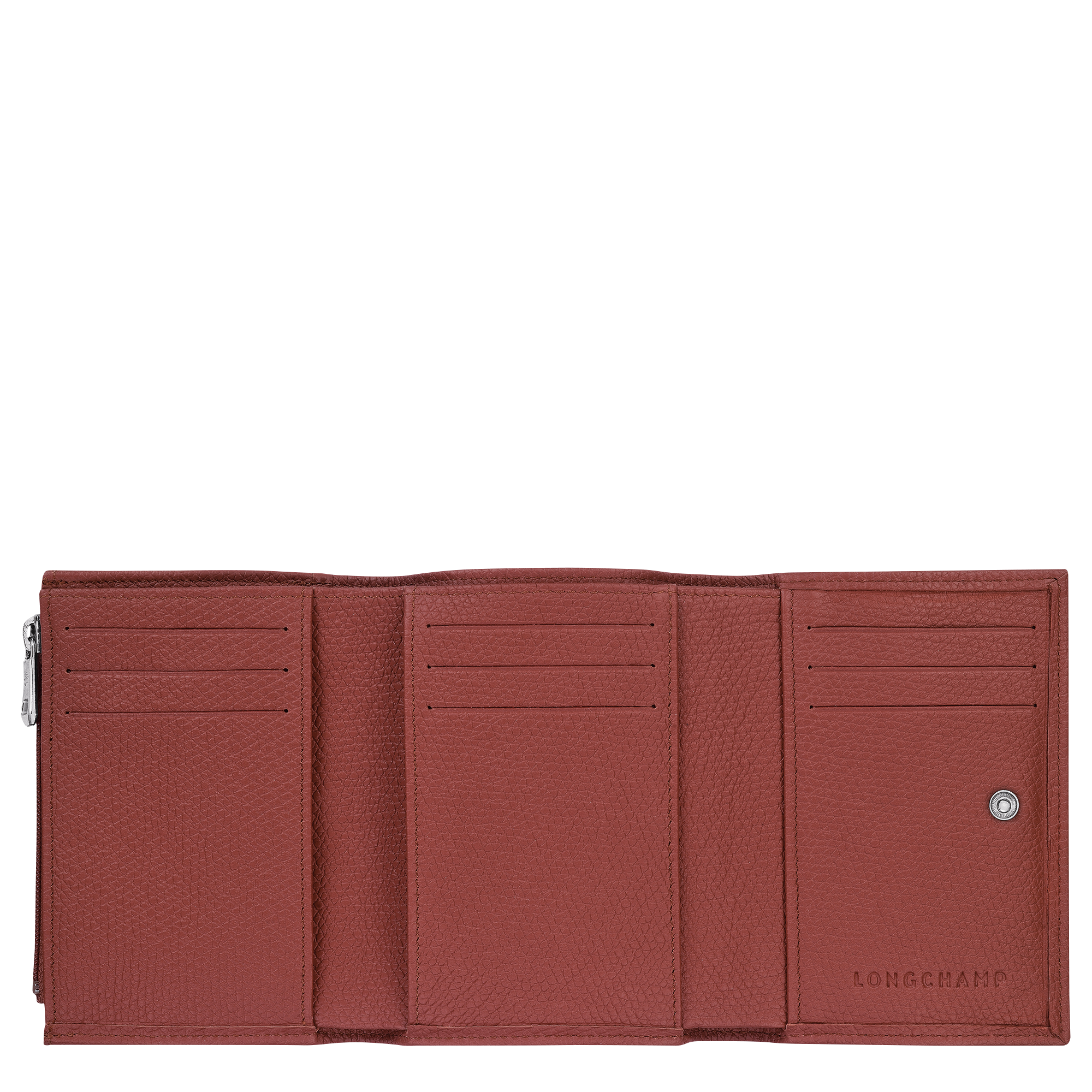 Wallet, Chestnut - View 3 of
4 - zoom in Le Roseau Wallet, Chestnut