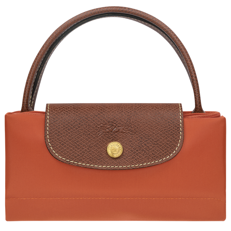 Le Pliage Original S Handbag , Brick - Recycled canvas  - View 7 of  7
