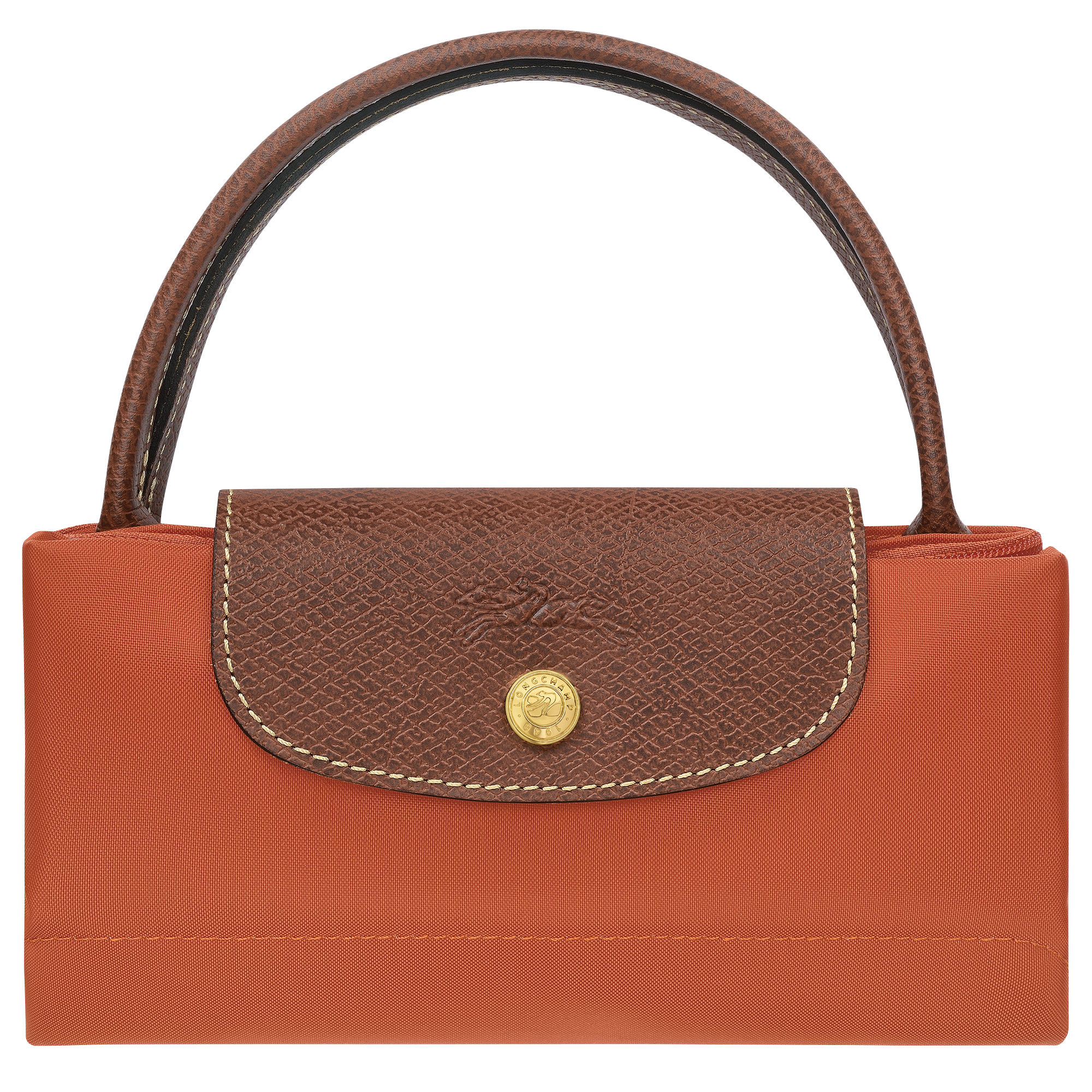 Handbag S, Brick - View 7 of
7 - zoom in Le Pliage Original Handbag S, Brick