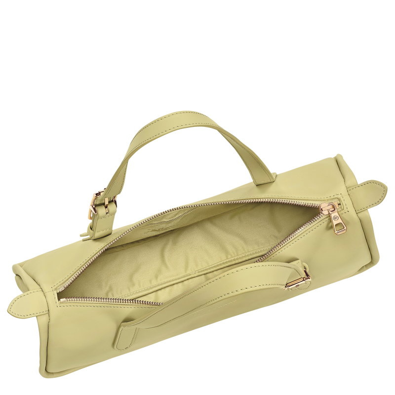 Looong Shoulder bag , Pistachio - Leather  - View 5 of  6