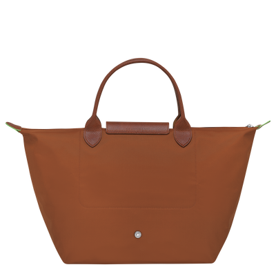 Le Pliage Green Handbag M, Cognac