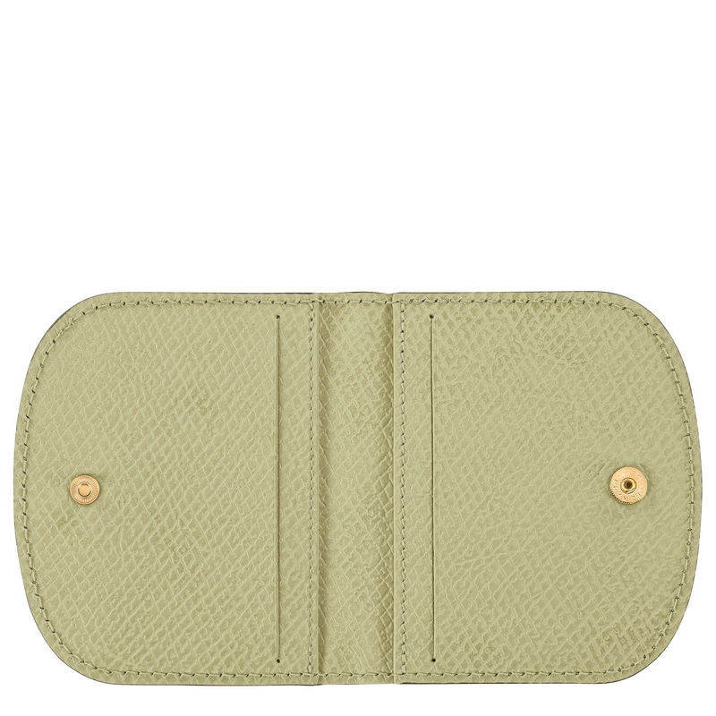 &Eacute;pure Card holder , Almond Green - Leather  - View 3 of  3