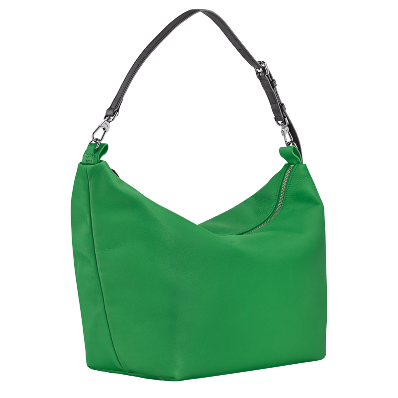 Le Slouchy M Hobo bag , Green - Leather  - View 3 of  6