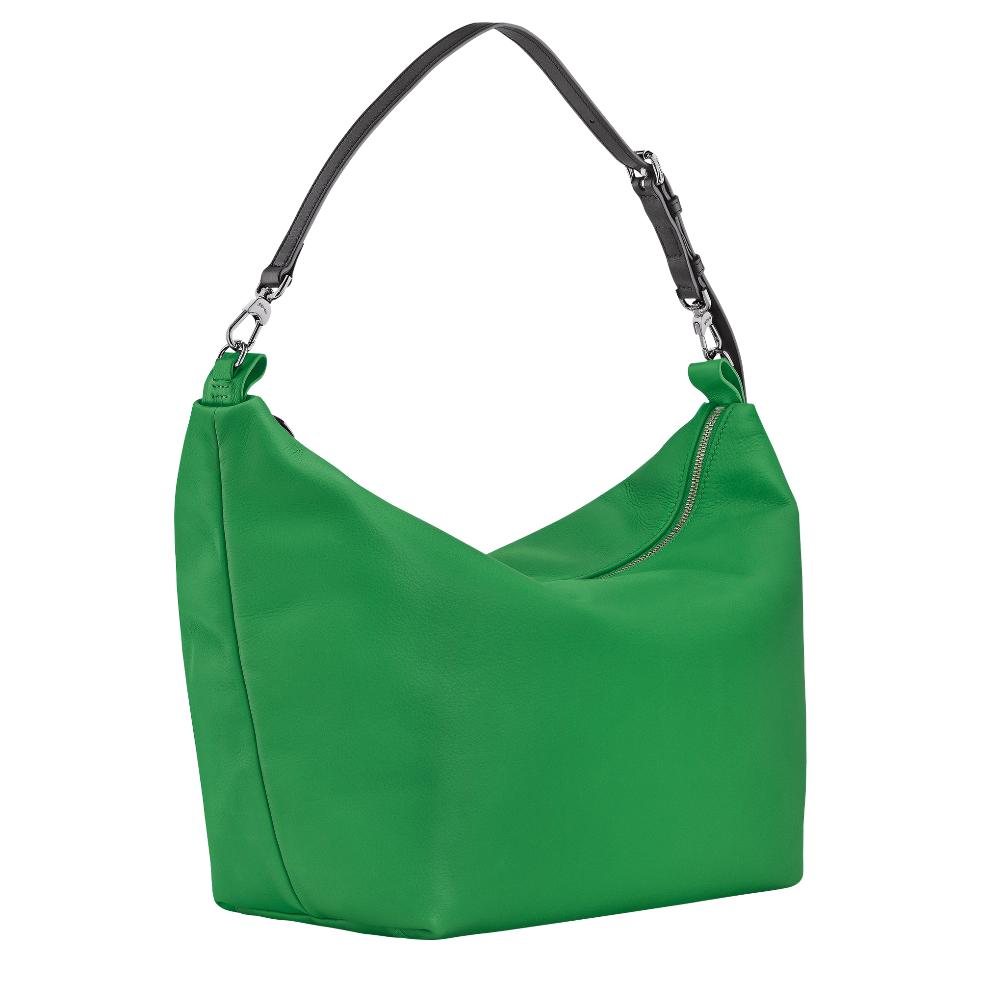 Hobo bag M, Green - View 3 of
6 - zoom in Le Slouchy Hobo bag M, Green