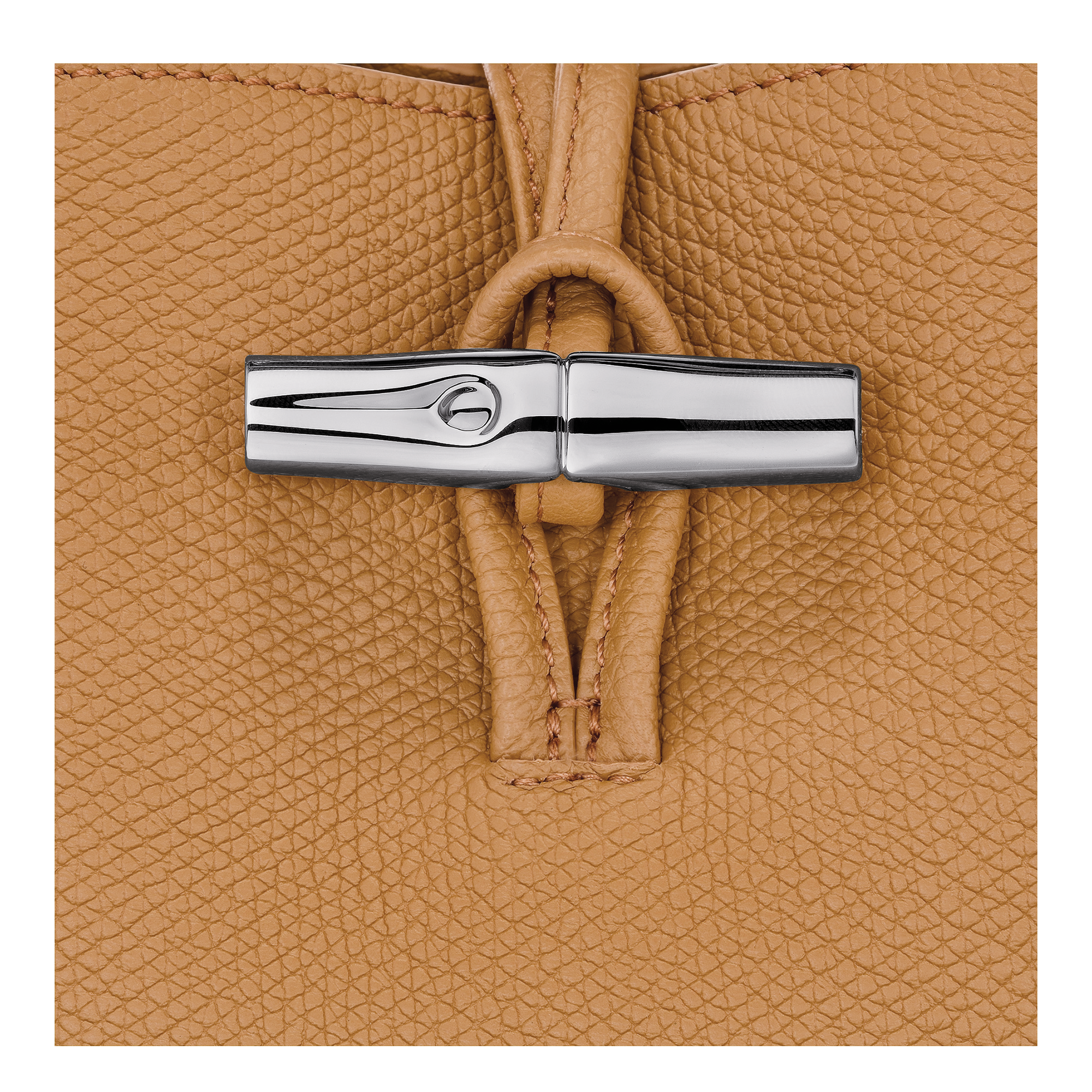 Bucket bag XS, Walnut - View 6 of
6 - zoom in Le Roseau Bucket bag XS, Walnut