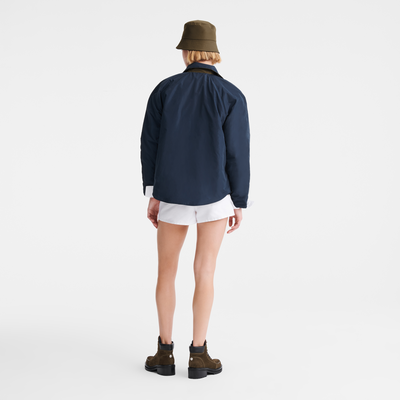null Padded blouson, Navy/Artichoke
