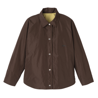 Padded blouson, Mocha/Pistachio