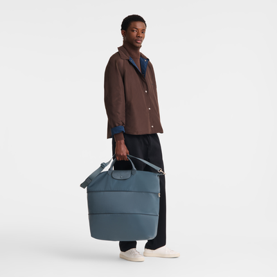Le Pliage One S Travel bag expandable , Anthracite - Canvas