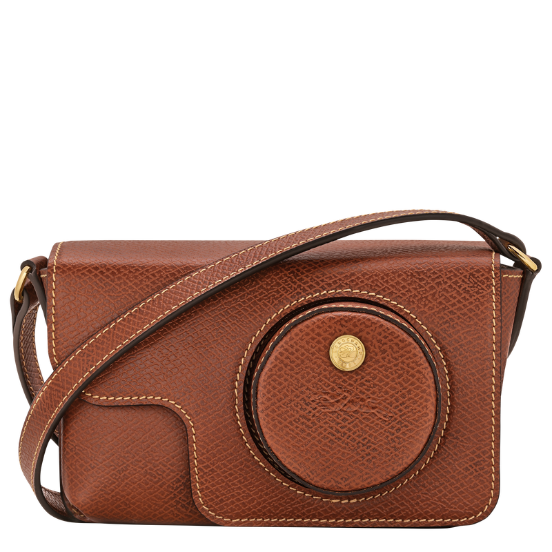&Eacute;pure XS Camera bag , Brown - Leather  - View 1 of  7