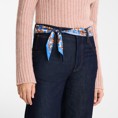 Origami Le Pliage Headband , Atlantic - Silk