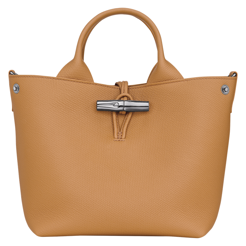 Le Roseau S Handbag , Walnut - Leather  - View 5 of  7