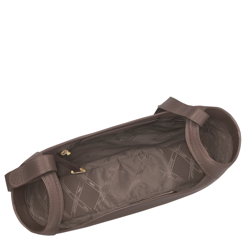 Le Foulonn&eacute; L Hobo bag , Taupe - Leather  - View 5 of  6