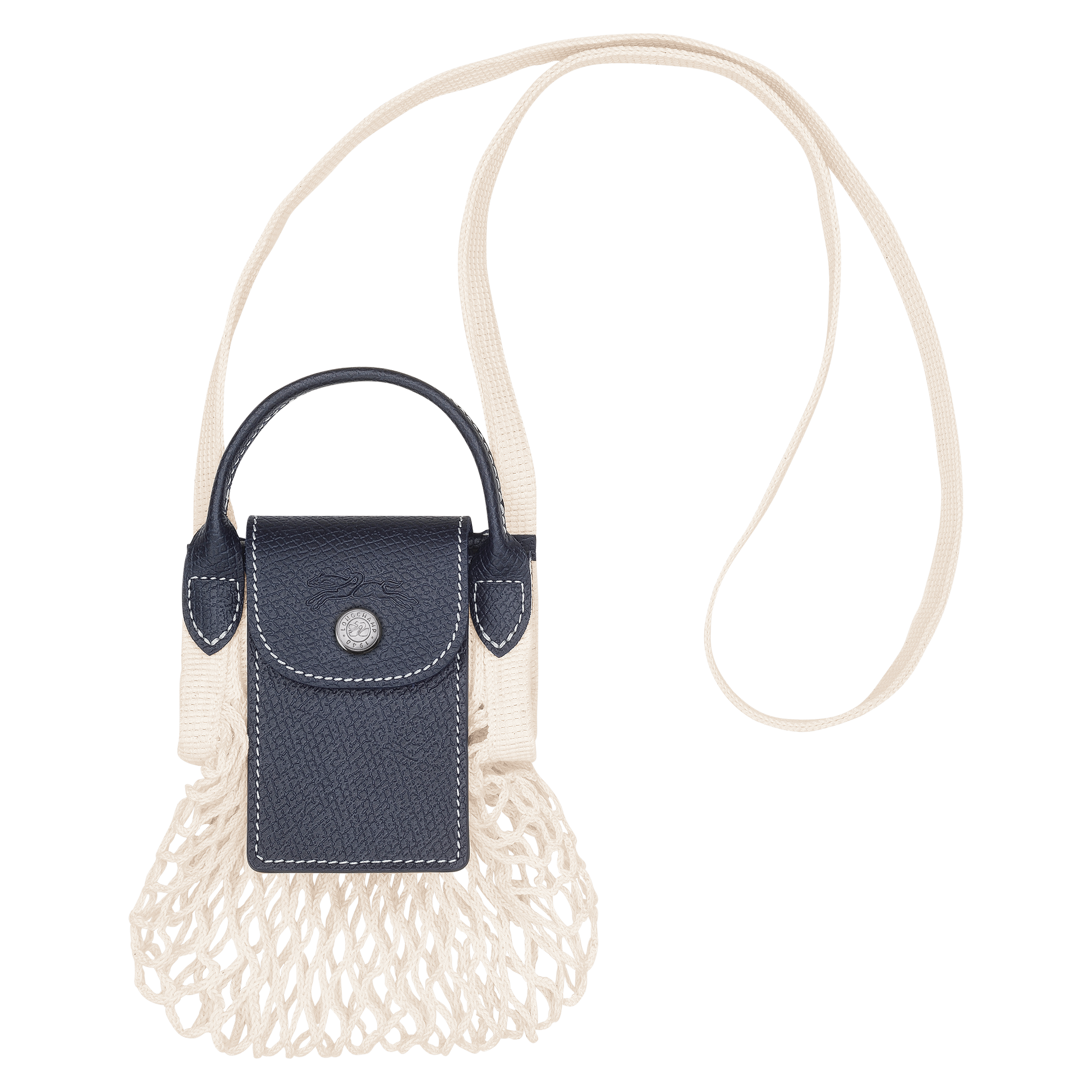 Mesh bag XS, Navy - View 1 of
3 - zoom in Le Pliage Collection Mesh bag XS, Navy