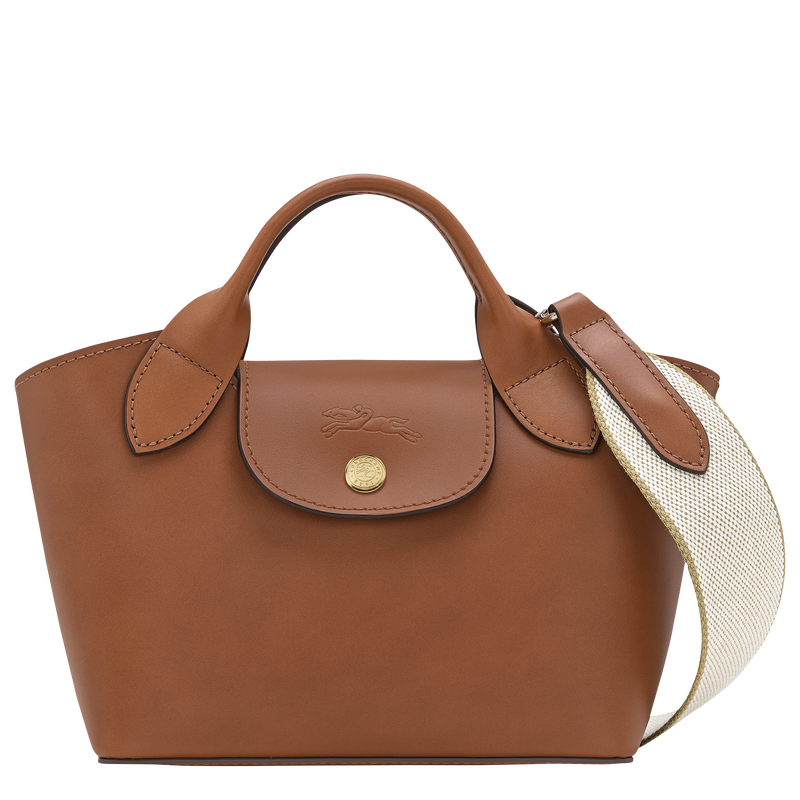 Épure XS Tote bag , Cognac - Leather  - View 1 of  6
