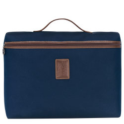 Boxford S Briefcase , Blue - Canvas