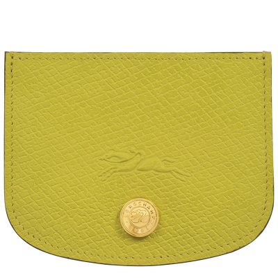 Épure Card holder, Kiwi Green