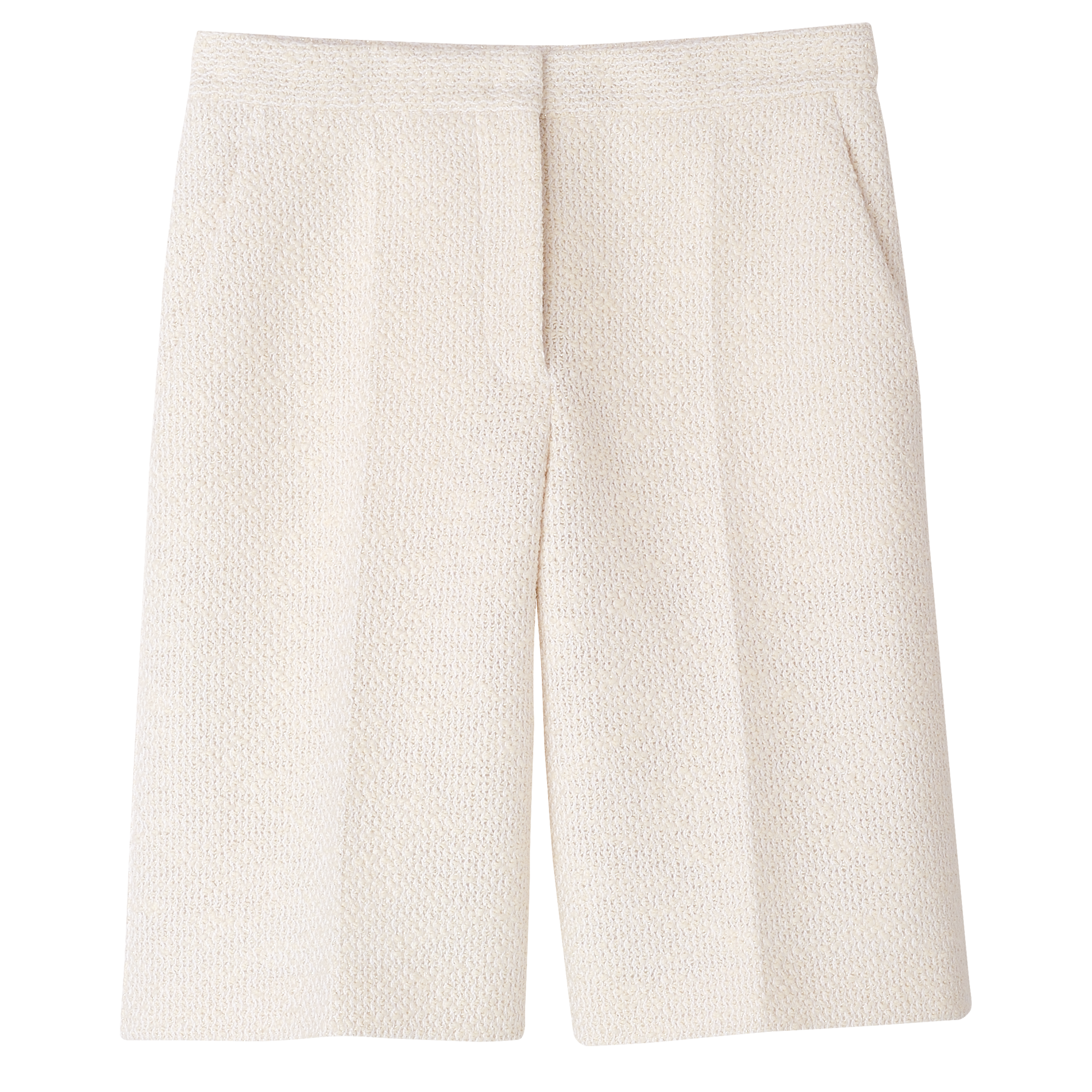 Bermuda shorts, Ecru - View 1 of
3 - zoom in null Bermuda shorts, Ecru
