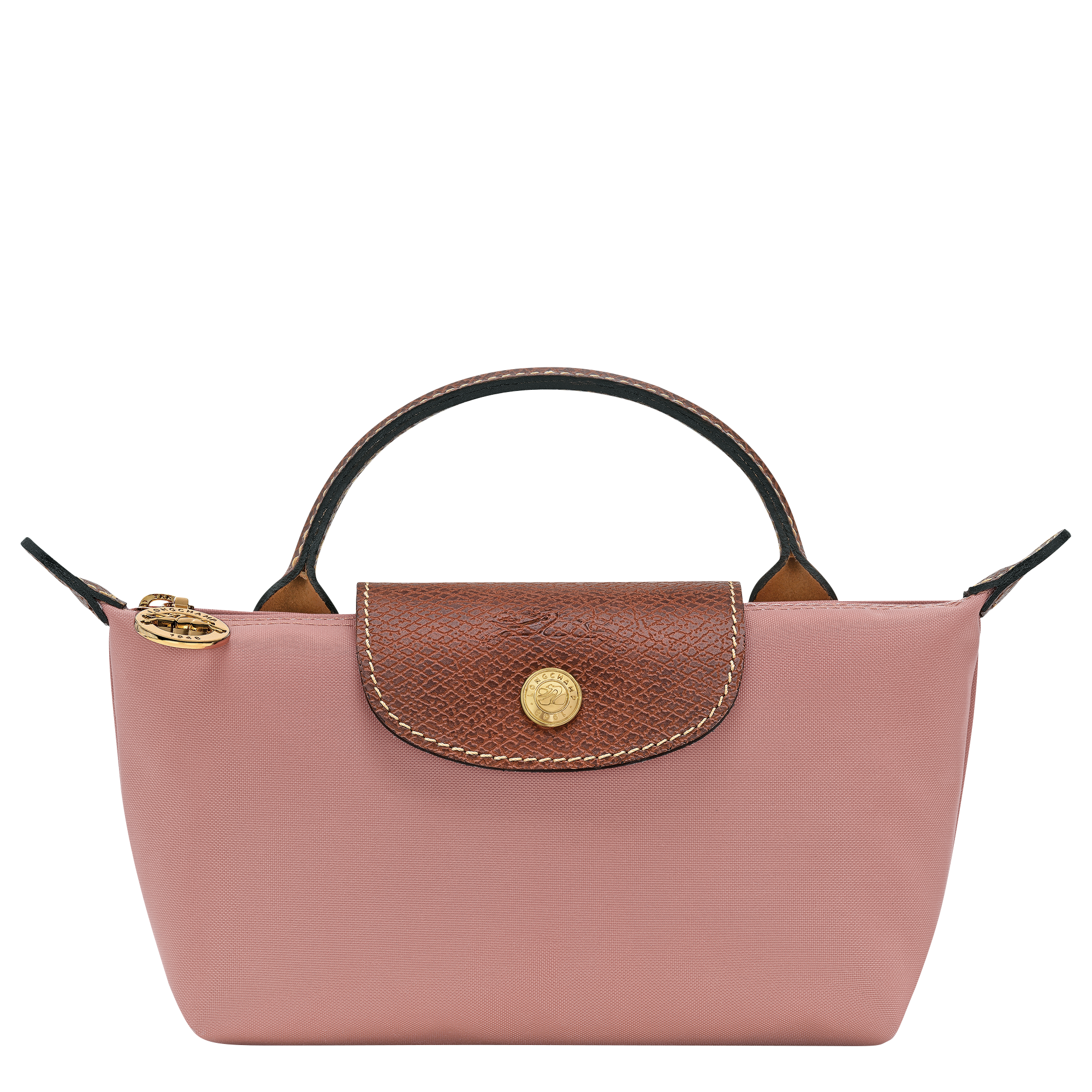 Pouch with handle, Pink Tea - View 1 of
6 - zoom in Le Pliage Original Pouch with handle, Pink Tea