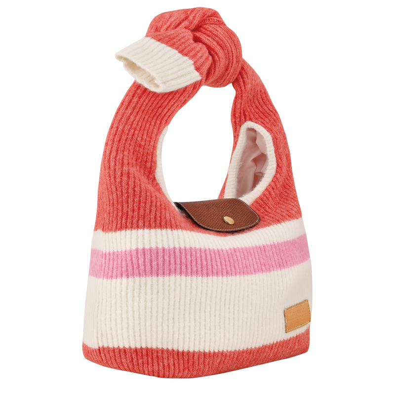 Le Pliage Collection M Shoulder bag , Coral/Pink - Canvas  - View 3 of  4