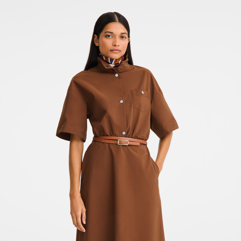 Dress , - Technical poplin  - View 4 of  4
