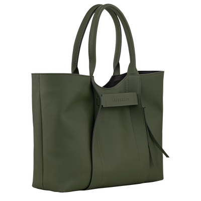 Longchamp 3D Shoulder bag L, Khaki