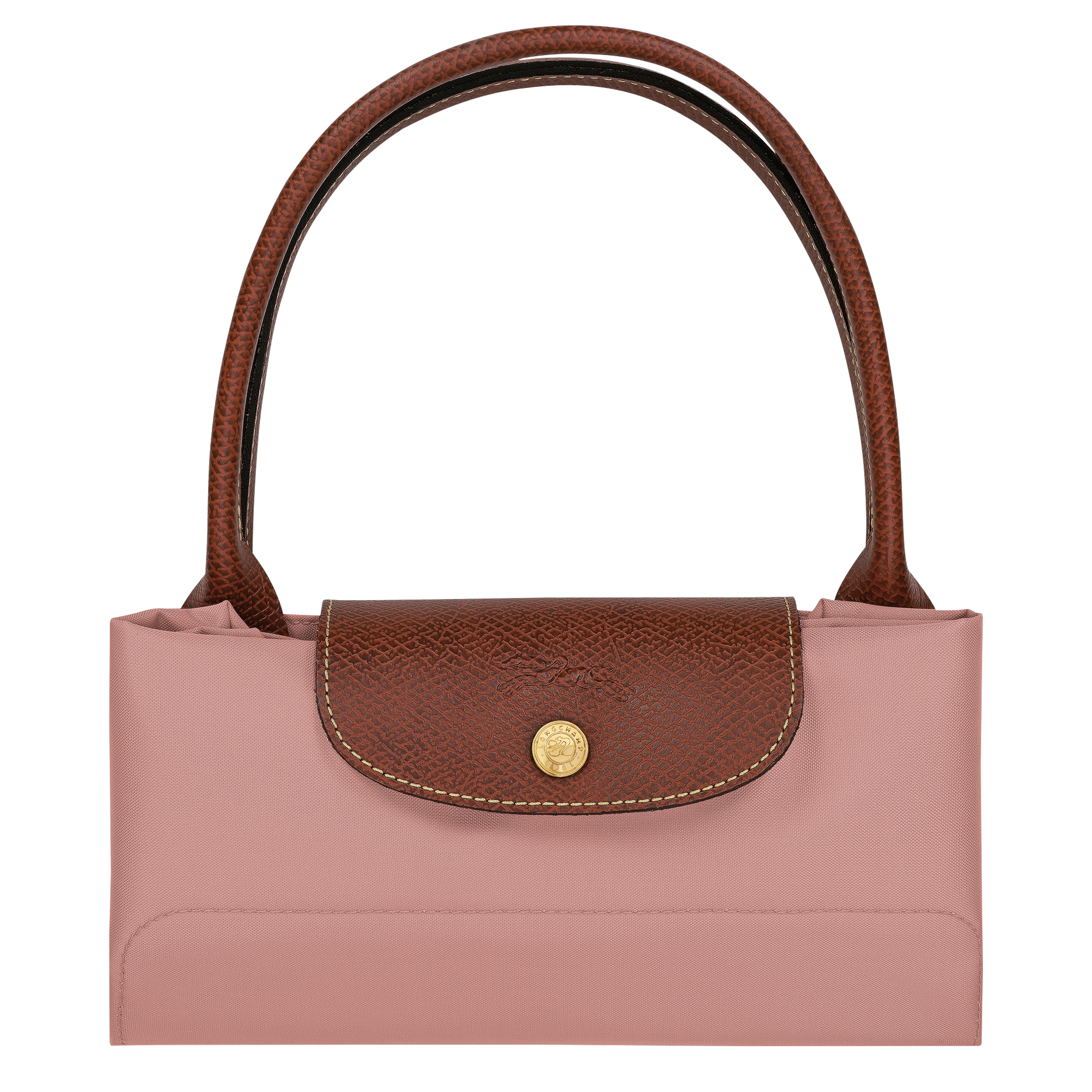 Le Pliage Original Handbag L, Pink Tea