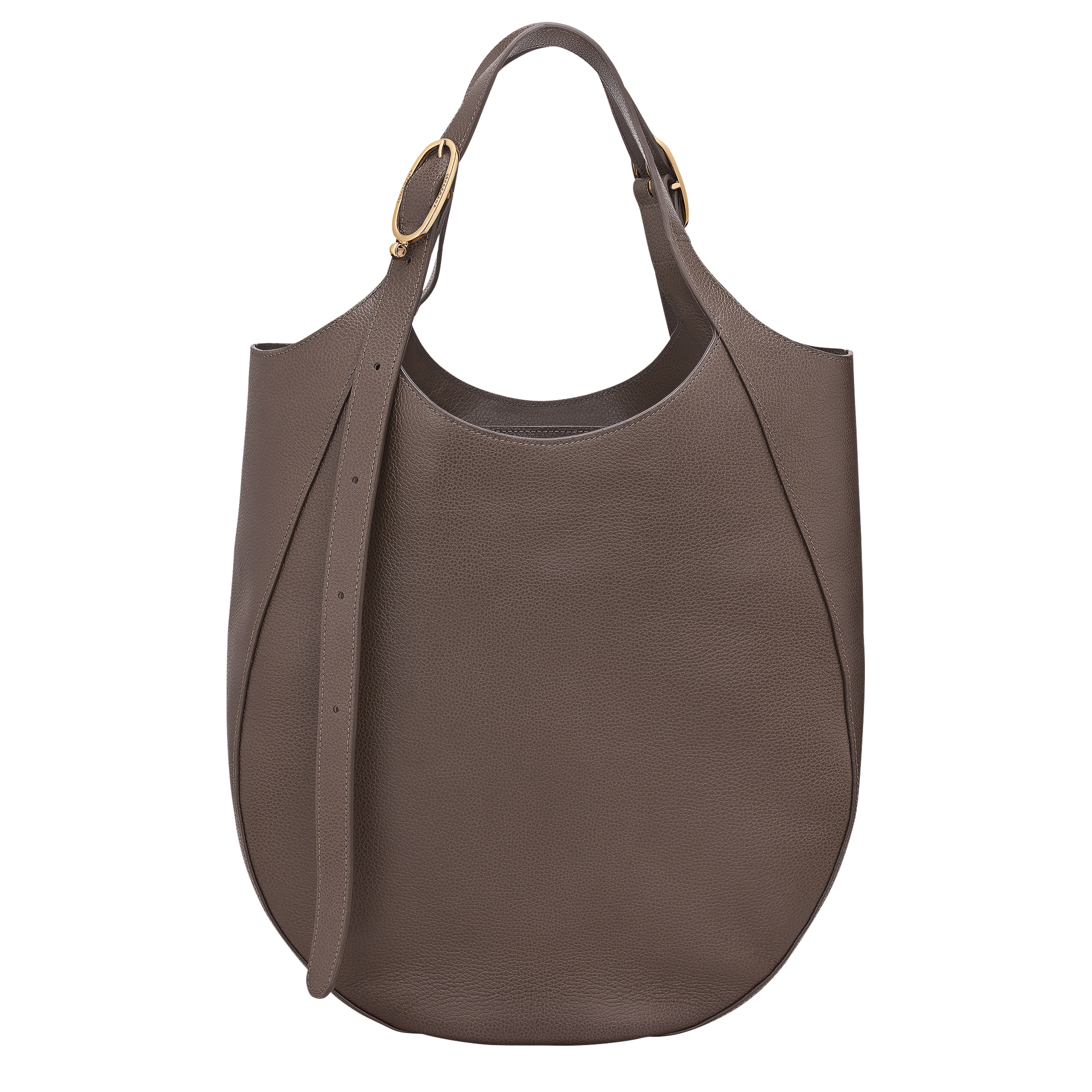 Le Foulonn&eacute; Tote bag XL, Taupe
