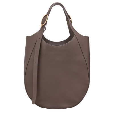 Le Foulonn&eacute; Tote bag XL, Taupe