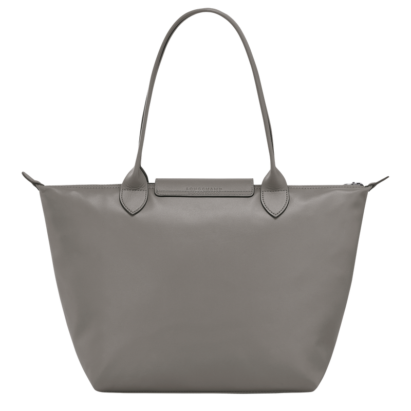 Le Pliage Xtra M Tote bag , Turtledove - Leather  - View 4 of  6