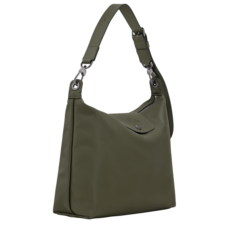 Le Pliage Xtra M Hobo bag , Fir - Leather  - View 3 of  6
