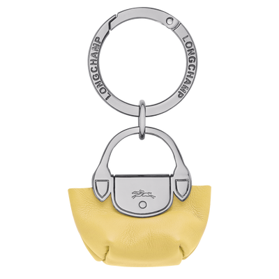 Le Pliage Xtra Key ring , Lime - Leather