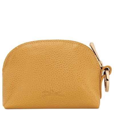Le Foulonné Coin purse , Nutmeg - Leather
