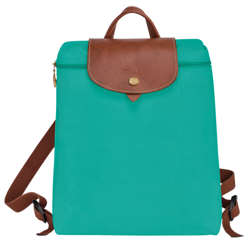 Le Pliage Original M Backpack , Turquoise - Recycled canvas - View 1 of  5