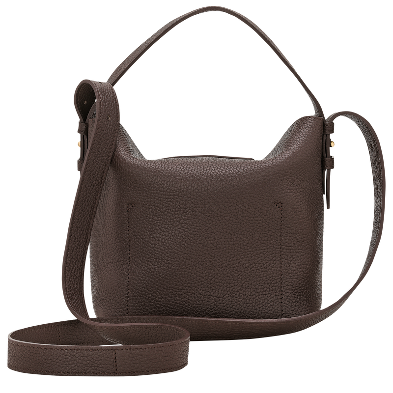 Le Cadence S Bucket bag , Mocha - Leather  - View 4 of  6