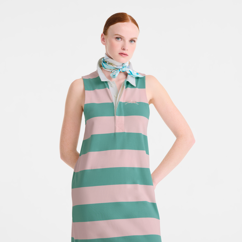 Vivement l'Et&eacute; Silk scarf 70 , Sky Blue - Silk  - View 2 of  2