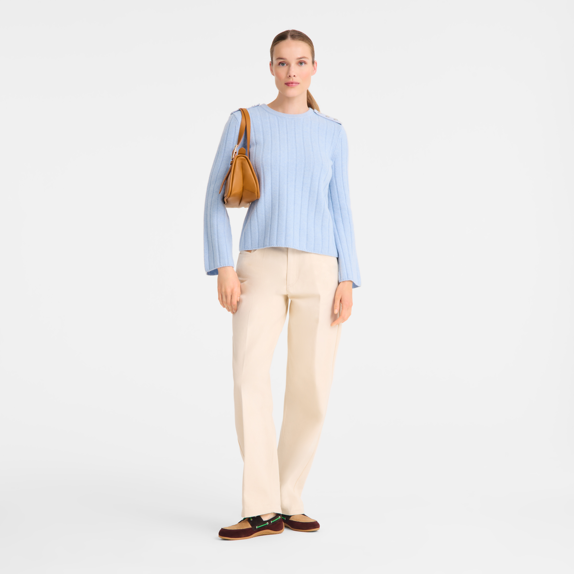 Looong Shoulder bag L, Caramel
