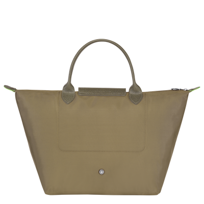 Le Pliage Green Handbag M, Artichoke