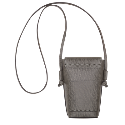 Épure Phone case with leather lace, Turtledove